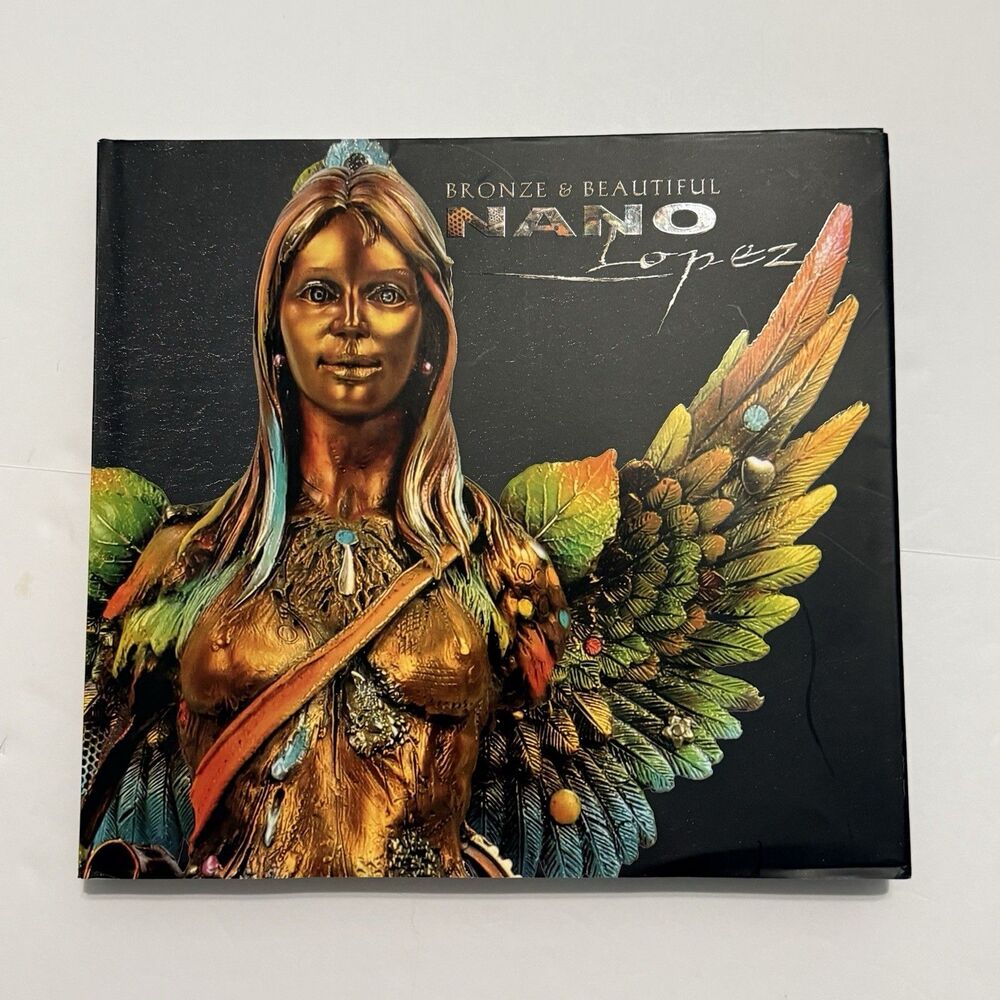Bronze And Beautiful By Nano Lopez 11"x12" Hard Cover Book —Small Tear In Cover